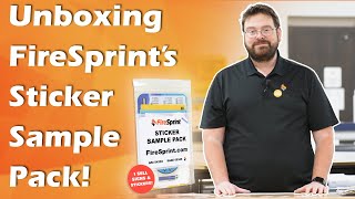 What's Inside FireSprint's Sticker Sample Pack?