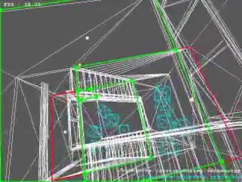[C/C++/OpenGL] Occlusion Portal System Part2 (2006)