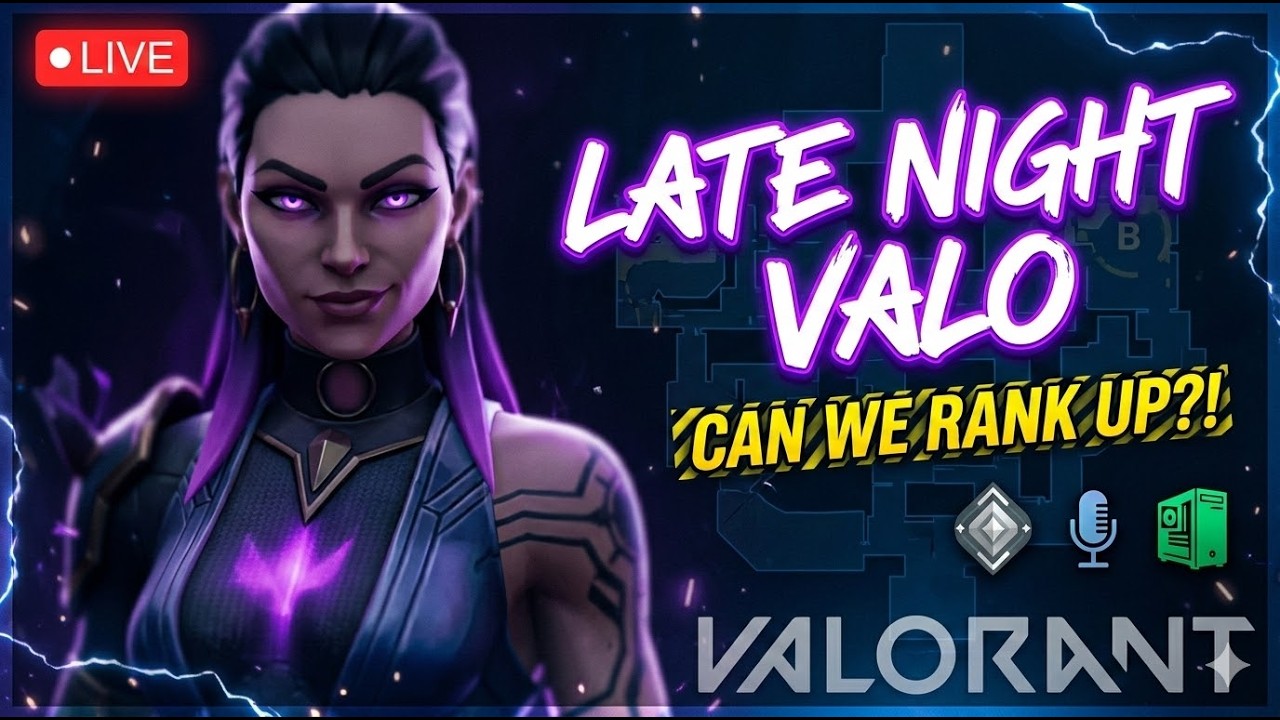 Late Night Valorant 🔥 | Sleepless Clutches & Chill Stream