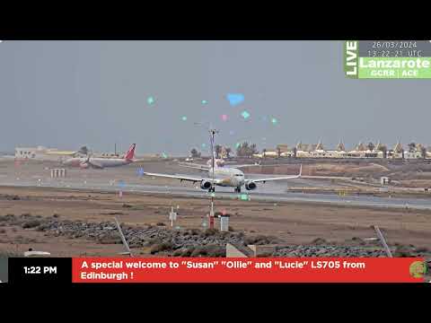 ❤️ SPECIAL WELCOME | Anne, Susan, Ollie and Lucie | Lanzarote Airport | Canary Islands | Spain ✈️