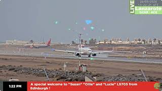 ❤️ SPECIAL WELCOME | Anne, Susan, Ollie and Lucie | Lanzarote Airport | Canary Islands | Spain ✈️