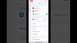 How to logout gmail account in iOS #appleiphone #shortsvideo