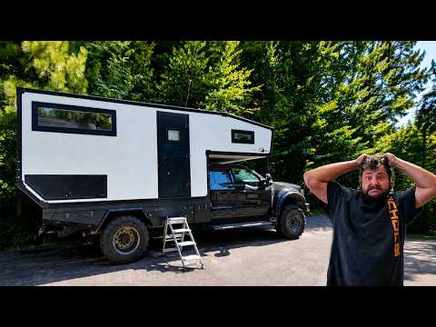 ISSUES ALREADY?! My Dream F-550 DIY Truck Camper Interior Build & Plumbing