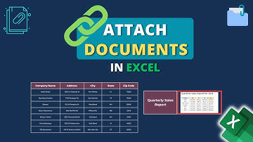 Documenten bijvoegen in Excel