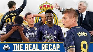 Real Recap: Kroos Masterclass, Vini MVP, Arda Guler Scores! Champions League Game Review. Plus More.