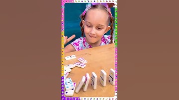 ✨ EASY MATH WITH DOMINOS — WHO’S THE FASTEST? #shorts #game