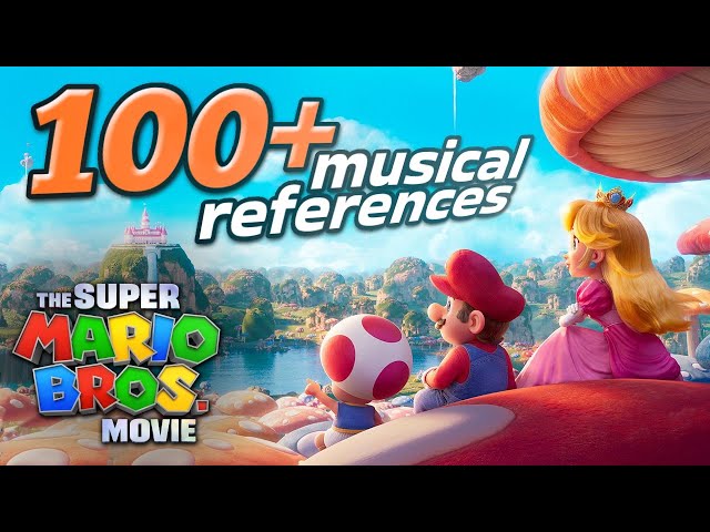 Super Mario Bros Movie soundtrack: List of songs in video game