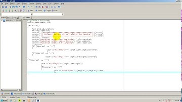 Membuat Kalkulator Sederhana di DevC++