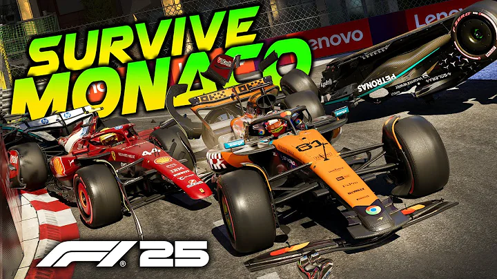 SURVIVE the EXTREME HARDCORE DAMAGE MOD in MONACO on F1 25...