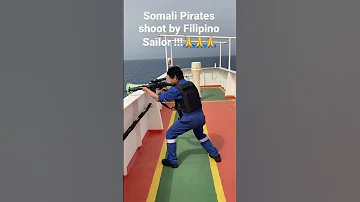 Filipino Seaman Exchanged Fire Shoot Somali Pirates 