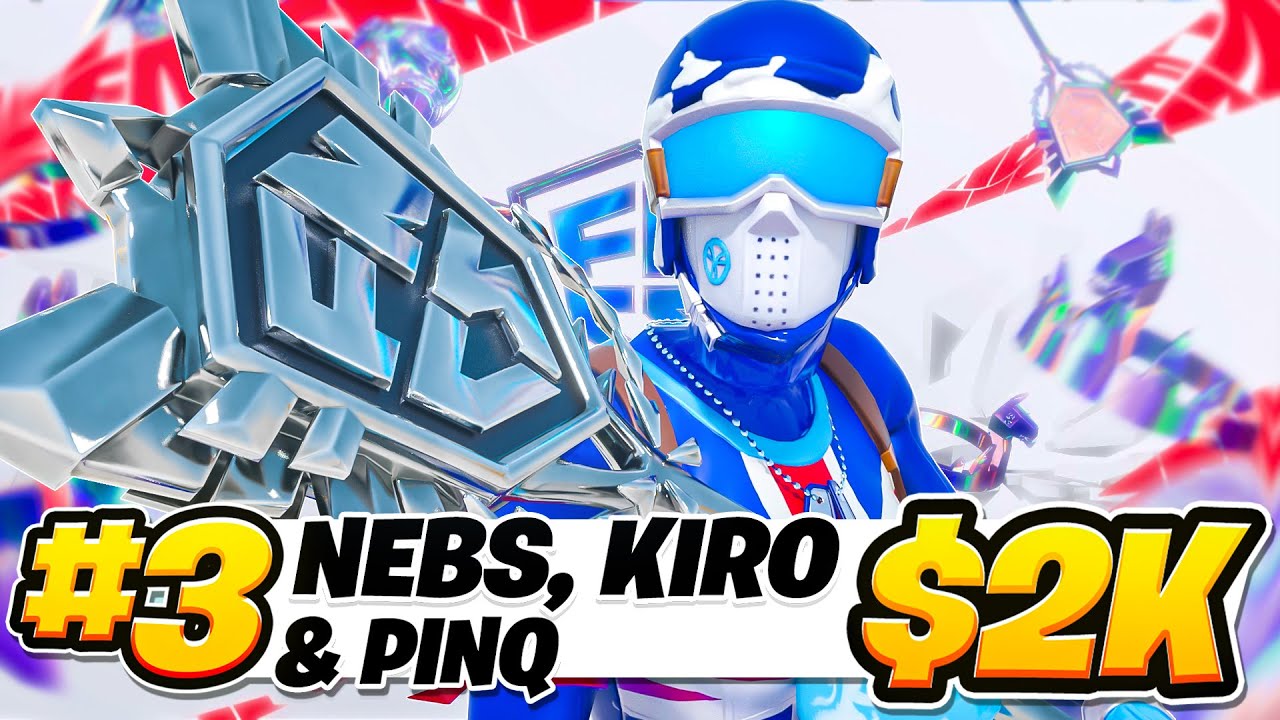 3RD PLACE IN TRIO CASH CUP ($2250) 🥉 w/ Pinq & Kiro