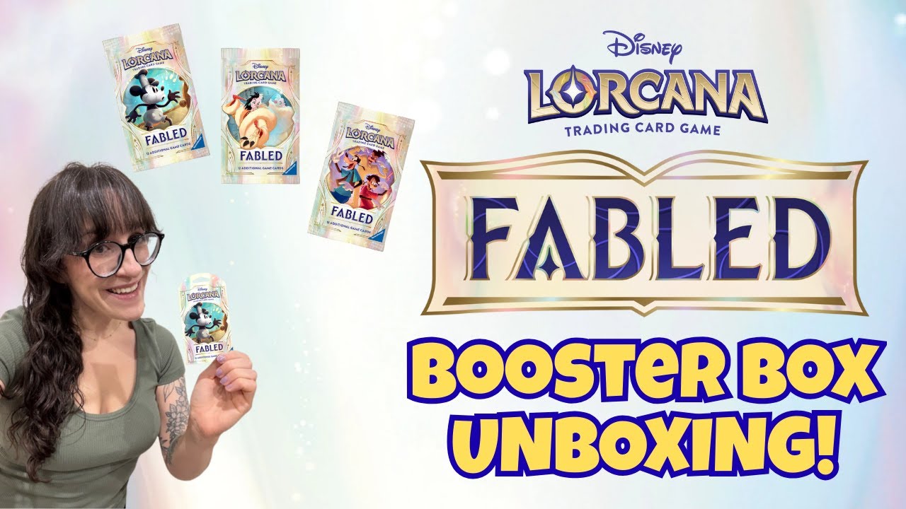 mtg final fantasy train Disney Lorcana Archazias Island Booster Display main image 1