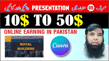 Canva Tutorial For Beginners || How To Create a Presentation in Canva.