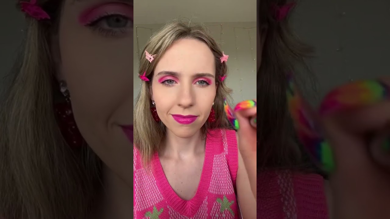 Random object pink makeup with real layered sounds 💘💝💕