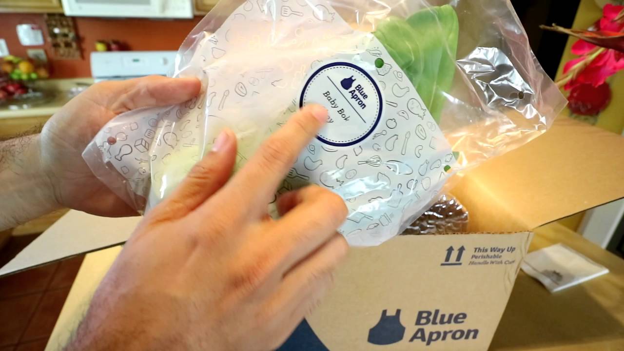 Blue apron unboxing YouTube