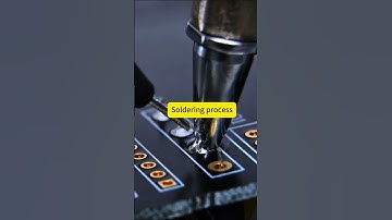 Soldering process #fyi #soldering #process #slow #slow motion