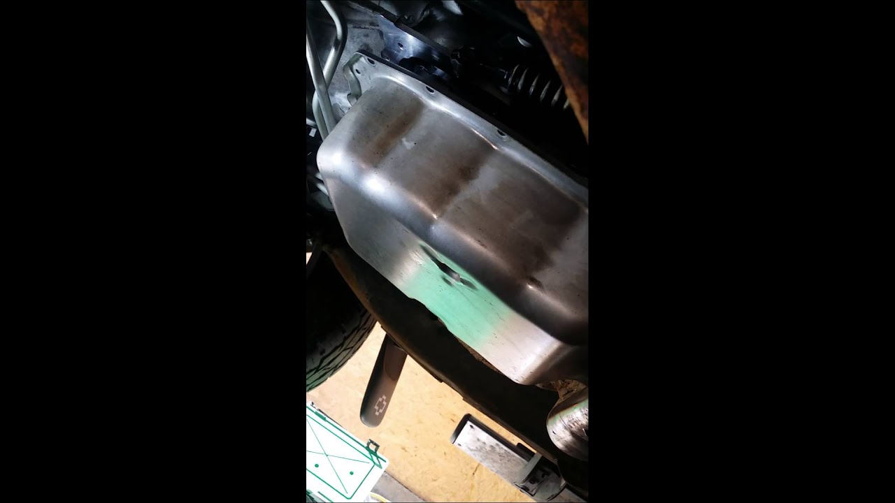 2017 Gmc Sierra 1500 Transmission Pan Removal