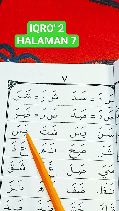 Belajar Membaca IQRO' 2 Halaman 7,Mari Belajar Bersama-sama #shorts #shortvideo #iqra #mengaji #iqro