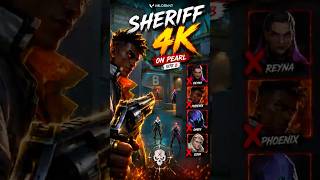 Phoenix Sheriff 4K on Pearl 🔥 #valorant  #valorantclips #shorts #shortsfeed #valoranthighlights