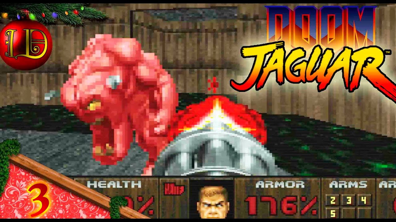 DOOM (Atari Jaguar) on BigPEmu 1.19 Walkthrough [No Commentary] - Part 3
