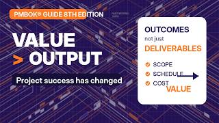 Value Over Output: PMBOK® Guide 8th Edition Explained | Project Management 2026