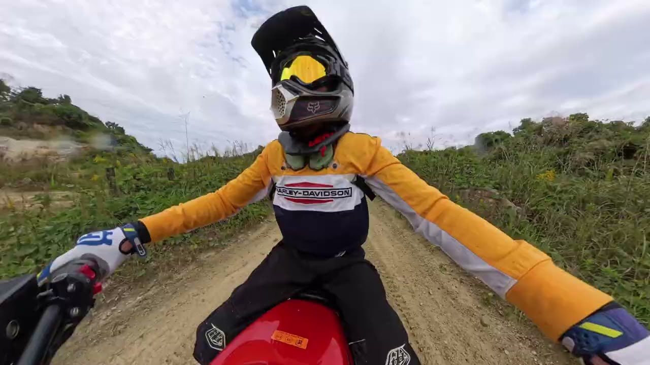 ハーレーX500で本気オフロード走行🔥｜プラザ坂下・エンデューロコースに挑む