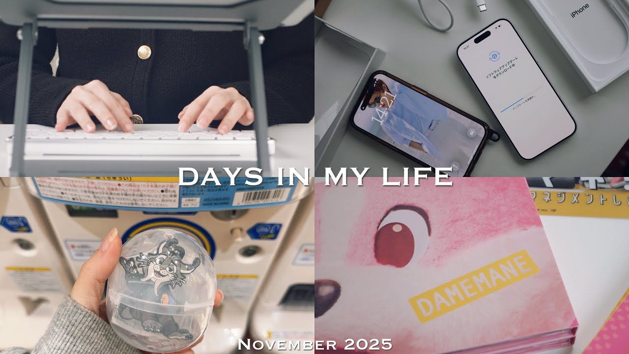 【VLOG】幸せをお金で買うオタクの日常💵/仏のガチャガチャも三度まで/新iPhoneに自担を移管📱/スターの突然の登場にびっくりした日💫