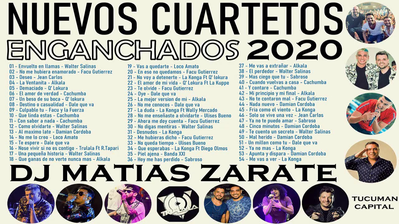Nuevos Cuartetos 2020 Enganchados - Dj Matias Zarate