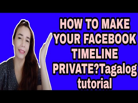 Video: Paano Pumunta Sa Timeline Sa Facebook