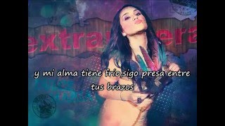 Video thumbnail of "Sin Ti-Dulce Maria(Letra)"