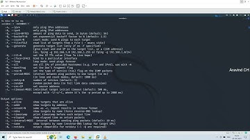 how to use fping tool in Kali Linux live system scan testing