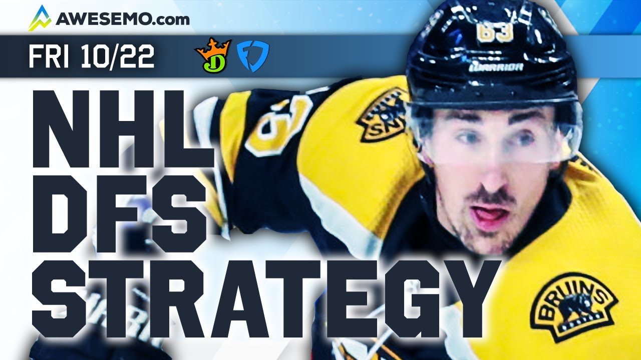 NHL DFS Strategy Show for Daily Fantasy Hockey Picks + News DraftKings