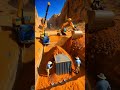 I Spent Days Building a Desert Bunker #bunker #desert #construction