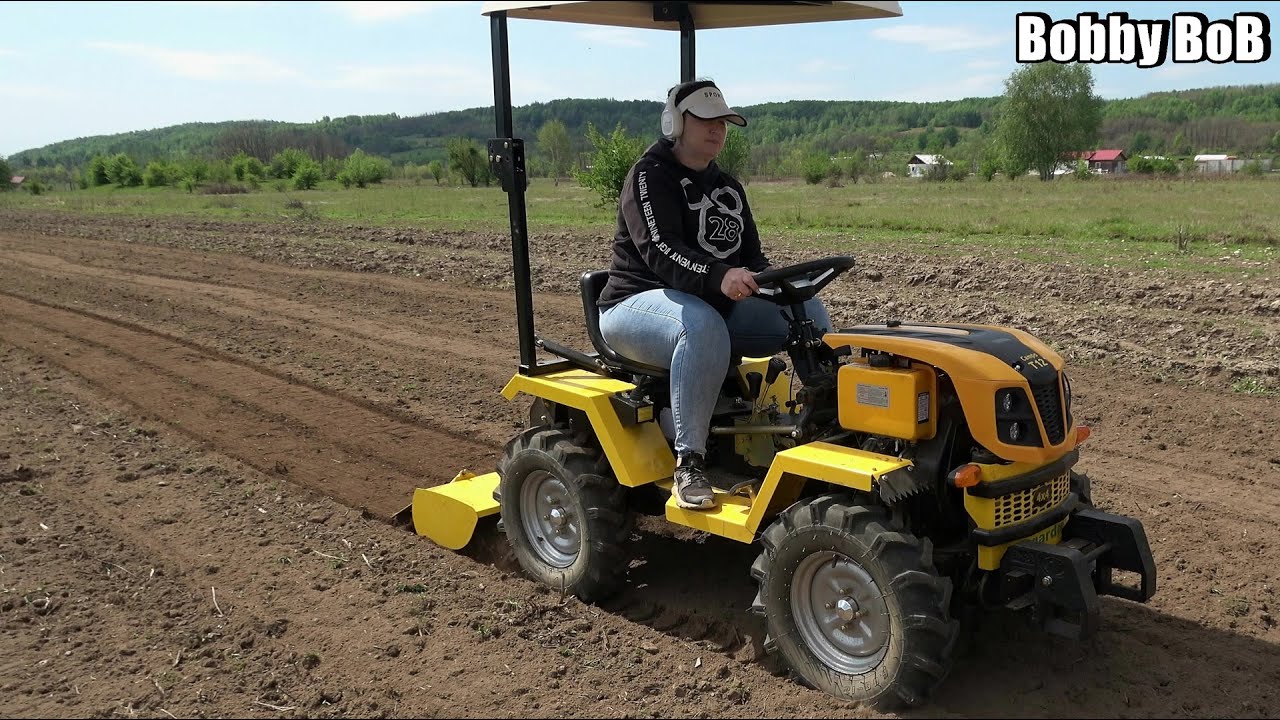 Minitractor Progarden - inversare cutite freza, consum pe ora, adancime de lucru