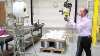 Roll Handler for Yarn, Dotec FP1, Fabric roll handler,