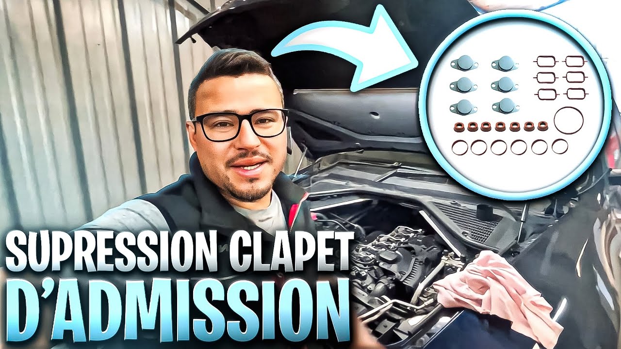 SUPRESSION CLAPET -VOLET D'ADMISSION - BMW 