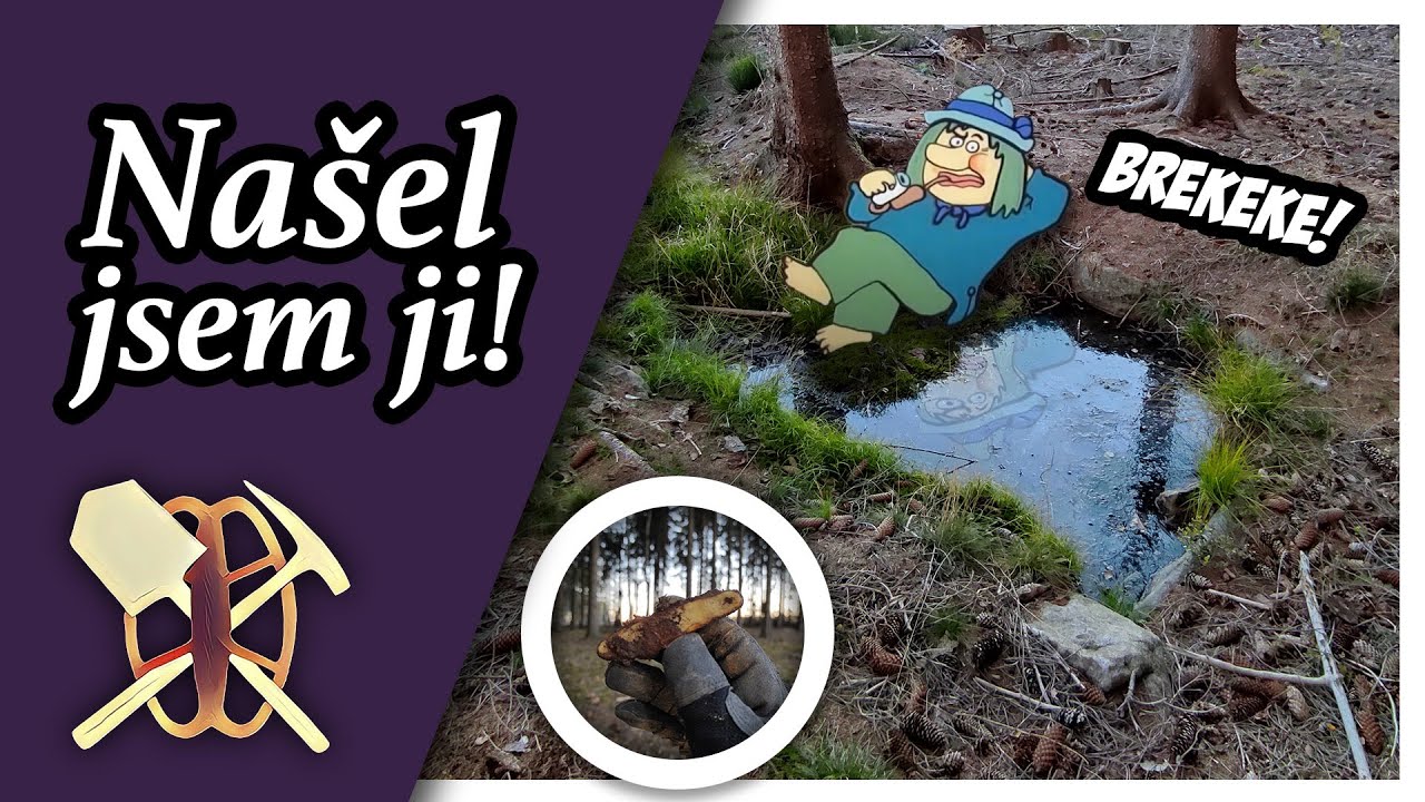 Podařilo se mi najít zapomenutou studánku! Co jsem u ní našel?