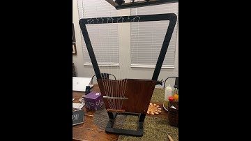 Sumerian Bovine Lyre replica - design and construction