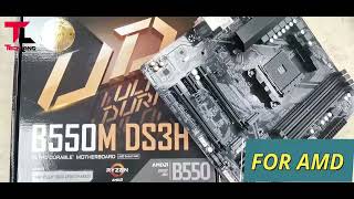 Gigabyte B550M DS3H AM4 AMD Micro ATX Motherboard Unboxing and Review | Tech Land