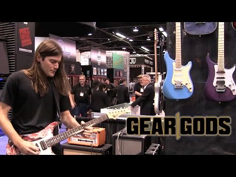 MYRONE "Information Kiosk" performance NAMM 2016 | GEAR GODS