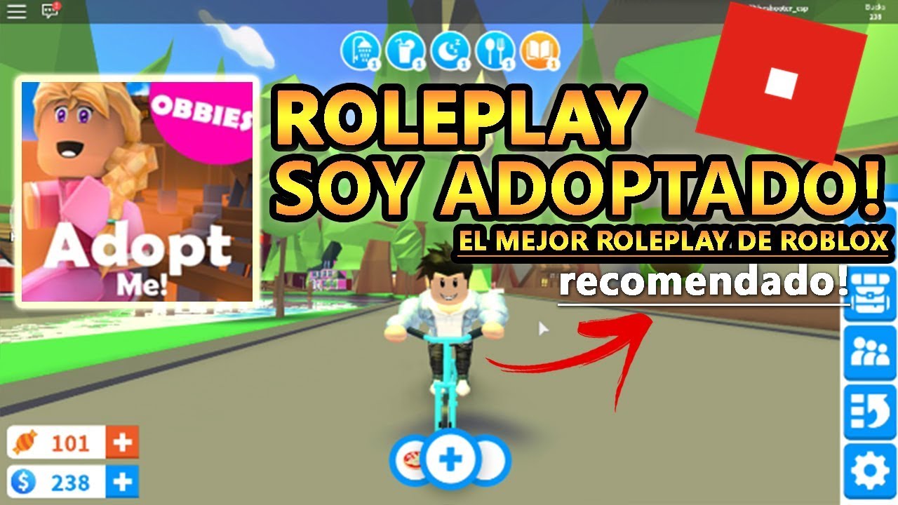 *ROLEPLAY* Adopt Me Roblox (Obbies) - No sabía, soy adoptado! - YouTube