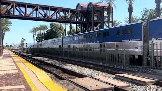 The arrival and departure of Amtrak 774 at Fullerton train station on 1/31/26