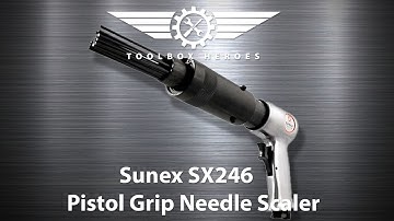 Toolbox Heroes | Using a Sunex Needle Scaler to Quickly Remove Rust & Corrosion to Get to Bare Metal
