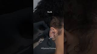 Piercing Vlog | forward helix + Daith | Painless piercing experience #piercing #shorts #vlog