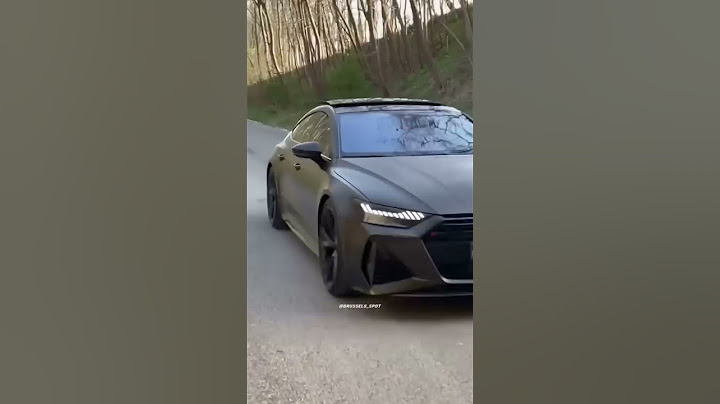 Audi RS7 C8 Sportback with 900hp 😳