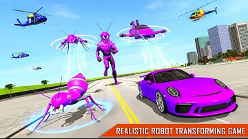 Ant Robot Car Transform * Android Gameplay