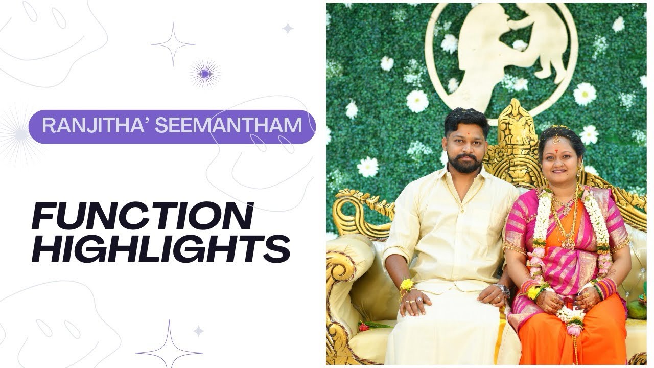 Ranjitha’s Seemantham l Highlights l part-1 l Anantapur l 2025 #babyshower #ranjitharakesh 