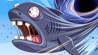 Literally using a black hole to fish