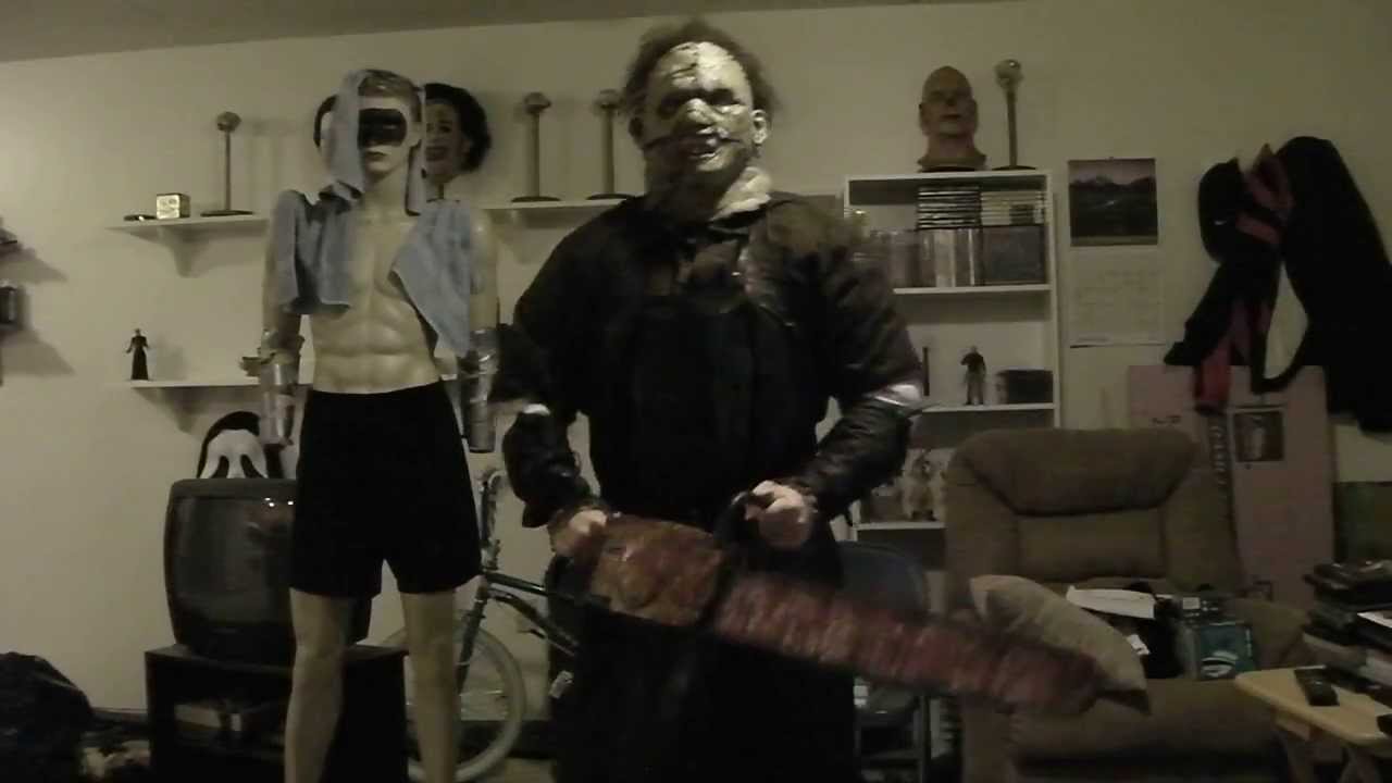 Remake Leatherface Costume Test Texas Chainsaw Massacre - YouTube.