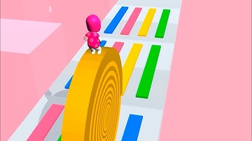 Layers Roll Gameplay Level 11-15 (Android, iOS)